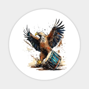 Eagle And Drum Magnet